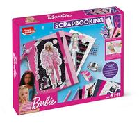 Maped - Children's Crafts - Barbie Scrapbooking - Creative Collection - Complete Set with 55 Accessories - with Sheets for Cutting and Decorating - Includes Notebook for Personalizing