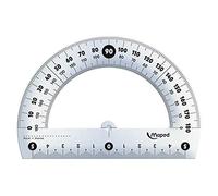 Maped - Classic Semicircle Protractor, 12 cm, 180°, Transparent