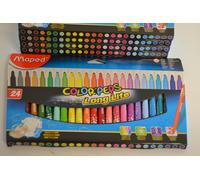 MAPED Color PEPS 24x Felt Tip Colouring Pens with Medium Tips