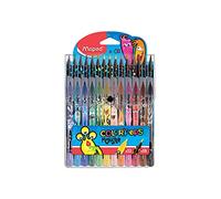 Maped Colouring Pens & Pencils Color'Peps Monster 12 Pens + 15 Pencils - 984718