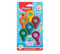 Maped - Color'Peps Baby Wax Rings - Pack of 6