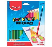 Maped Color'Peps Duo Coloured Pencils (24 pack)