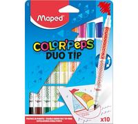 Maped Color'Peps Duo Tip Colouring Pens (Pack of 10)