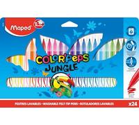 Maped Color'Peps Jungle Colouring Pens (Pack of 24)