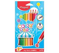 Maped Color'Peps My First Jumbo Colouring Pencils,Multicolor (Age 2+)