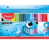 Maped Color'Peps Ocean Colouring Pens (Pack of 24) - Multicolour