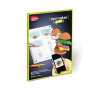 Maped Creativ Animaker Flash Set with Colouring Book and Pencils + Instructions for Animaker app (Flash Pop Design)