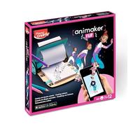 Maped Creativ Animaker Flip/Flash Set with Colouring Book and Pencils + Instructions for Animaker app (Flip Poetic)