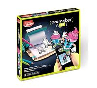 Maped Creativ Animaker Flip/Flash Set with Colouring Book and Pencils + Instructions for Animaker app (Flip Pop)