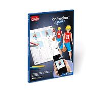 Maped Creativ Animaker Flip/Flash Set with Colouring Book and Pencils + Instructions for Animaker app (Flash Action)