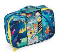 Maped Creativ Jungle Fever Case with 50 Pieces - Creative & Colourful Activities - Jumbo Pencils, Felt-Tip Pens and Crayons + Finger Paints, Modelling Dough, Stickers, Accessories - Ages 2 to 5 Years