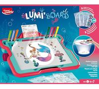 Maped Creativ Lumi Board - Under The Sea Theme - Light Machine to Learn to Draw - 63 Piece Set Creative Toy for Children 4+