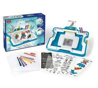 Maped Creativ Lumi Board - Light Machine to Learn to Draw - 63 Piece Set Creative Toy - Illuminating Artist Board for Children 4+
