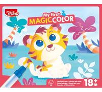 Maped Creativ My First Magic Color Water Colouring Cards - Clean Activity - Infinitely Reusable - Fine Motor Skills & Colour Discovery - Creative Activity from 18 Months