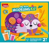 MAPED CREATIV My First Modeling Kit - Modeling Dough Activity for Toddlers - Sensory Set from 2 Years with Tools and Cards