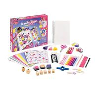 Maped Creativ Scrapbooking Complete Activity Kit with 70 Maped Accessories and Materials, Including 1 Notebook and 3 Bookmarks for Ages 7 and Above