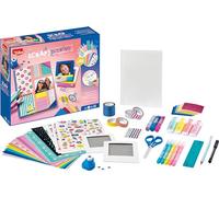 Maped Creativ Scrapbooking Set - Craft Album to Decorate - Complete Activity Kit with 50+ Accessories and Equipment including 1 Notebook and 2 Polaroid Photo Frames to Decorate - School Materials - 7+