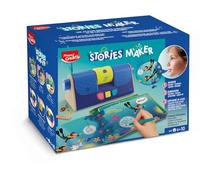 Maped Creativ Stories Maker - Complete Kit for Drawing, Inventing and Recording Stories - with Voice Changer and 200 Stickers - Creative Activity, from 6 Years Old
