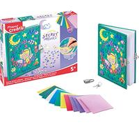 Maped Creative - Craft and Design Set Secret Mosaics - Diary for Designing with Self-Adhesive Mosaic Stones