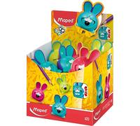 Maped Croc Croc Bunny Innovation One Hole Pencil Sharpener (Assorted Colours) (Box of 20)