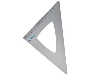 MAPED - Equerre de Dessin, 45 degrés, en Aluminium