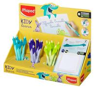 Maped - Erasable Kidy Learn Display Pen - Children's Animal Pen with Built-in Eraser, Refillable and Ergonomic - School Supplies for Learning to Write - Back to School Accessory