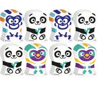 Maped Ergo Fun Animal Erasers Twin Pack (Assorted Designs), 119002 (Pack of 2)
