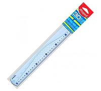 Maped Flat Ruler Geometric 300 mm Plastic Pack of 1