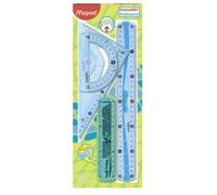 Maped Flexible Shatterproof Geometry Tracing Kit - 4 Pieces