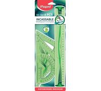 Maped M244304 Geometry Set Bleu, Translucide