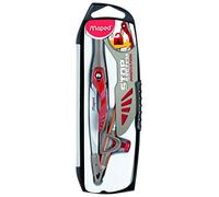 Maped - Maped Stop System - Patented Locking System - Perfect Line - with Safety Tip and Lead - Compass Lead + Universal Ring + Pencil - from 10 Years Old