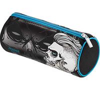 Maped - Neoprene pencil case, large round shape 21 x 8 x 8 cm - with skull motifs