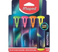 Maped - Nightfall highlighter, marker pen - x4 markers