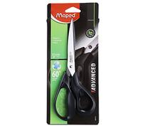 Maped Office Aysmmetrical Advanced Green Scissors 21cm