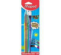 Maped - Paint Brush Set Colour'Peps - 4x Brushes