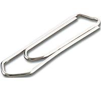 Maped Paper Clips (Pack of 100 Grey 32 mm Nickel-Plated Steel