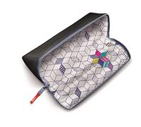 Maped - Pencil case XXL Basic - with XXL Opening: Easy to find and Remove pens - Resistant Polyester - can be Painted with Coloured and Felt tip pens - Large Zip - Black