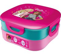 Maped Picnik Barbie - Contenitore per il pranzo con 2 scomparti modulari, di cui
