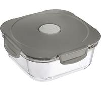 Maped PICNIK Concept Adult Glass Lunch Box Microwave-Safe 1.2 Litres Grey