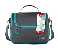 Maped Picnik Origins Lunch Bag with Removable Shoulder Strap Insulated Lunch Bag - Easy to Clean - Grey