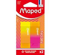 Maped Rubber NEON x2 Blister