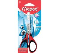 Maped Safety Stainless Steel Scissors, 13cm, Soft Grip, Rounded Tip, Assorted Colors