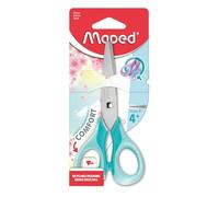 Maped - School and Craft Scissors Sensoft Pastel 13 cm, Rounded tip, Flexible and Ergonomic Handles - Lilac, Assorted