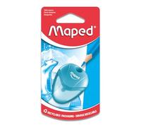 Maped - School Supplies - I Gloo Pencil Sharpener - Pencil Sharpener with Reservoir - They Have 1 Sharpening Hole - Compact Size for the Case - 3 Different Designs