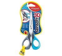 Maped Sensoft 3D Left Handed Scissors 13cm (Assorted Colours)