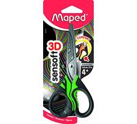 Maped Sensoft Fluo Scissors 13.5cm (Assorted Colours)