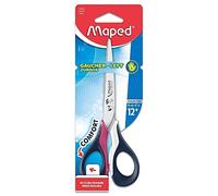 Maped Sensoft Left Handed Scissoes 16cm | Flexible Ergonomic Handles - 6" - Comfortable Grip for Kids - School Supplies - Classroom Arts & Crafts