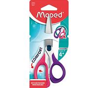 Maped - Sensoft School and Craft Scissors, 13 cm, Asymmetrical, Rounded Blades, Random Colour Selection
