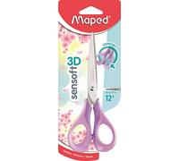 Maped Scissors, Stainless Steel, Pastel Lilac, 16cm