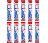 Maped Skyline Wooden Pencil- 10box Combo| 100pcs Pencil with eraser inside| Triangular Shape for Easy Grip|Useful for Writing & sketching|Strong and Right Dark writing| Ideal for School & Office